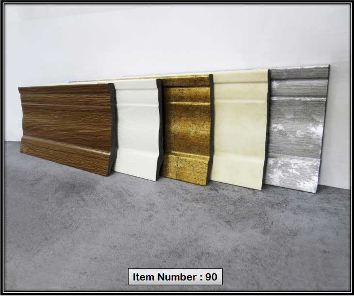 قرنیز اکونومی 90- قرنیز اکونومی(اقتصادی) عرض 9 سانتی متر طول شاخه 3 متر 28 شاخه در هر کارتن ضخامت 7 میلی متر جنس پلی استایرن طرح ساده و مدرن ضد آب و ضد خش مناسب برای انواع سلیقه ها